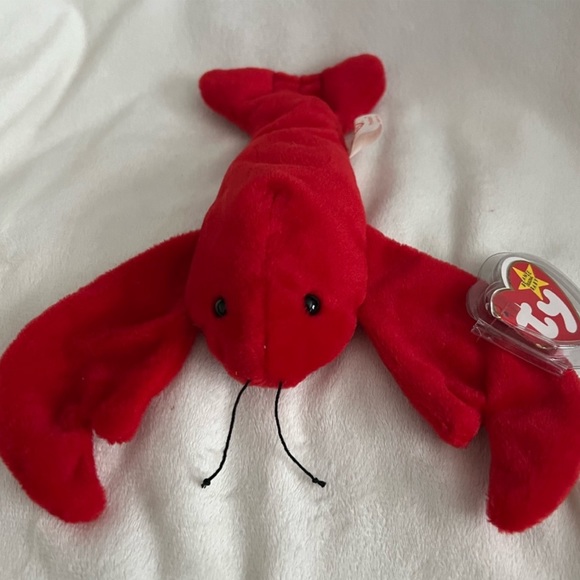 TY Beanie Baby - PINCHERS the Lobster, Great Gift for a 90s lover or anyone! NWT - Picture 3 of 5